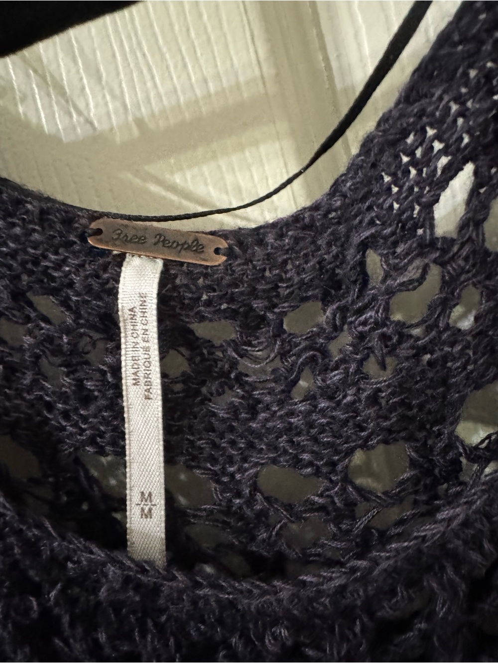 A lovely Free People Crochet Sweater 🖤
